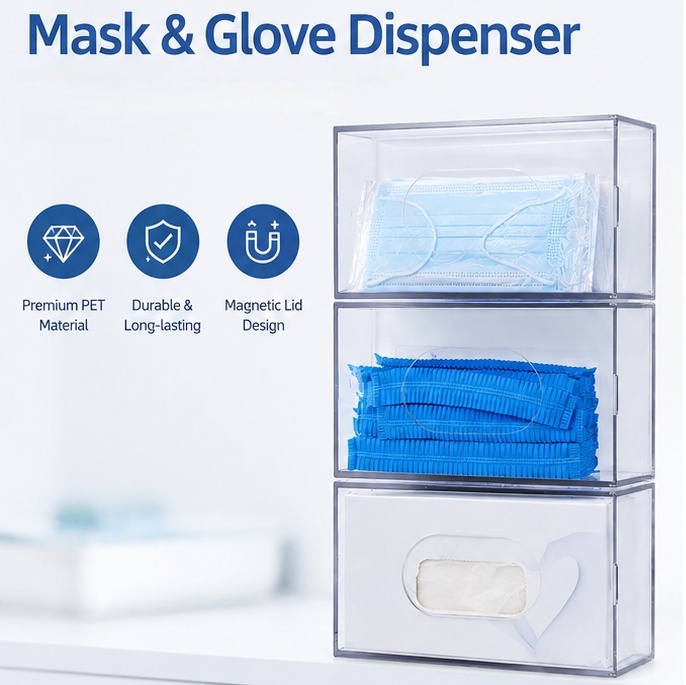 dispensador de máscara médica medical mask dispenser