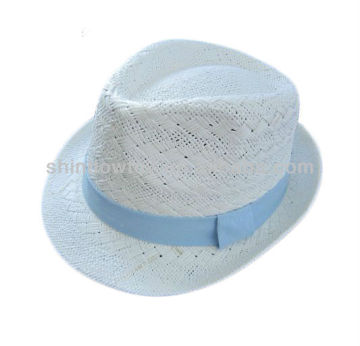 Fashion fedora paper straw hat, Men, female paper straw hat