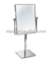 square revolve rectangular cosmetic swivel beauty dressing mirror stand