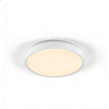 Ceiling-mounted LED light for interiors