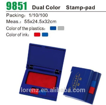 polymer stamp making machine deli dual color stamp-pad