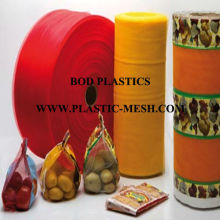 small net mesh fruit packaging bags in roll