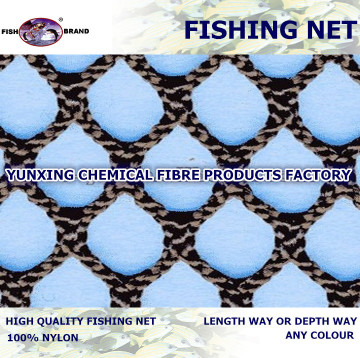polyester knotless fishing net 210D/9 PLY 20mm