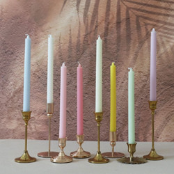 Colorful household candle Colorful household candle