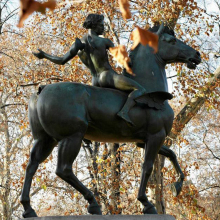 bronze foundry lost casting wax bronze pegasus sculpture