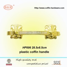 Plastic coffin handle set HP006; decorative handle for coffin