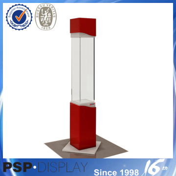 Fashion popular acrylic rotating watch display case