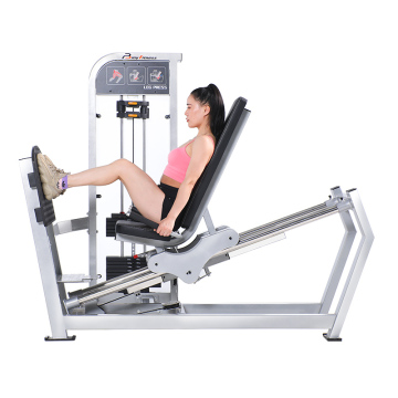 Leg trainer exercise pin loaded leg press machine