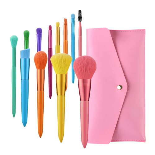 2022 Nouvelle arrivée 12 pcs Rinbow Series Maquillage Brosse