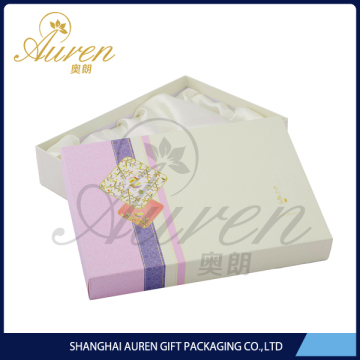 white cardboard paper 2013 Delicate paper cosmetic box packaging