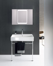 IP44 & Defogging Hotel Bathroom Led Mirror Cabinet