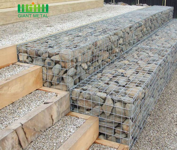 Hot Dipped Galvanized Stone Welded Mesh Type Gabion