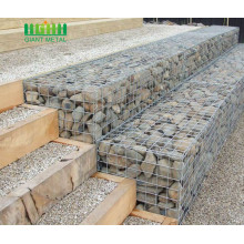 Galvanized Iron Wire 76mmx76mm Aperture Welded Gabion Wall