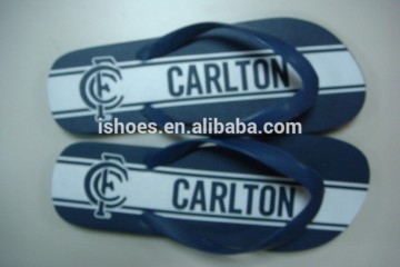 hot selling new men logo summer new men beach flipflops