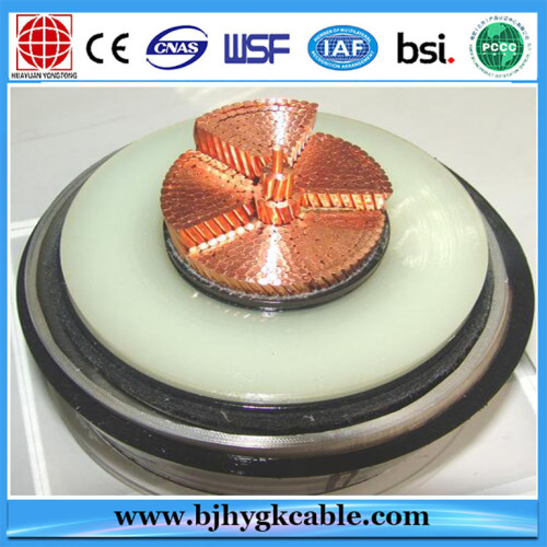 1 × 1400 / 240mm2 220 / 400kV kabel listrik berisolasi XLPE tegangan tinggi