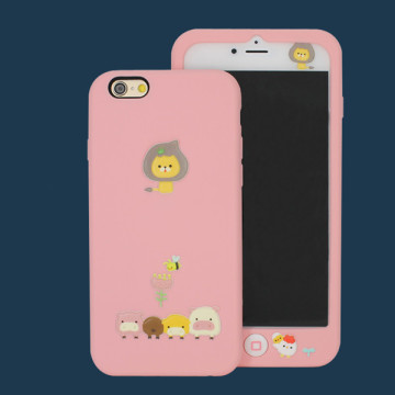 Kids Cute Cartoon 3d silicone case for iphone 6