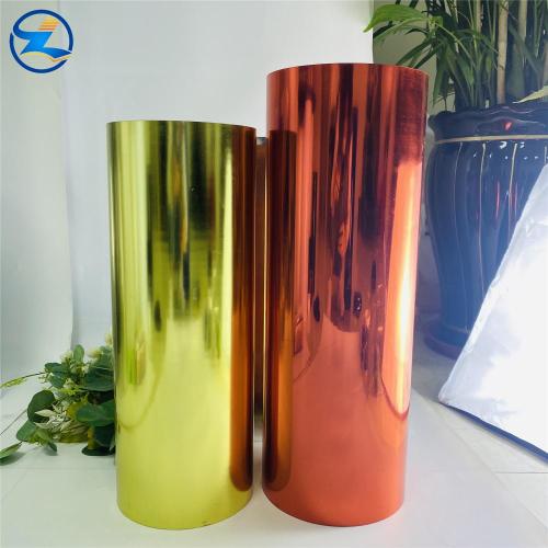 Rigid golden silver pet Rolls Sheet films