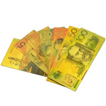Australian Bank Notes Made of Gold Foil and PET Material: An Innovative Approach to Currency Design