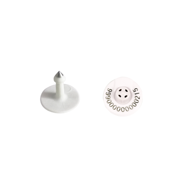 Australia NLIS Approved White Electronic HDX EarTag