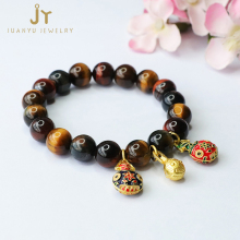 Wholesale Healing Crystal Bead Bracelets: Tiger's Eye Stone, Gemstones & Crystal Bracelets