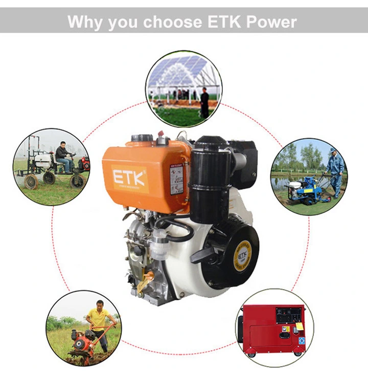 16HP Small Diesel Engine (ETK192F)