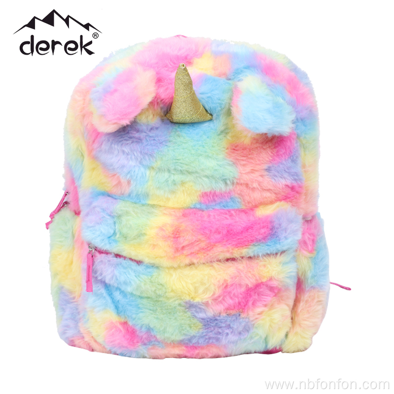 Long ear plush cute children's backpack