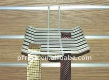 The rack{the small revolving tie rack}