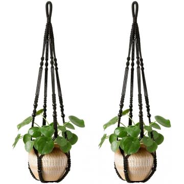 Macrame Plant Hanger Indoor Bashing Plater Basket