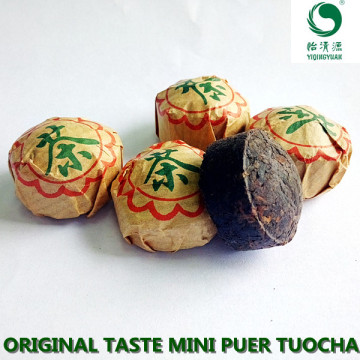 origin flavor mini puer tuocha tea