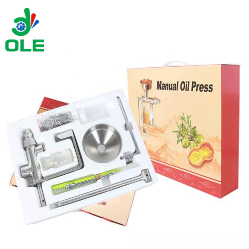 Stainless Steel Mini Oil Expeller Machine - Household Oil Extractor