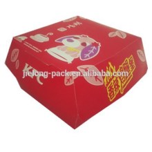 printed foldable paper burger box