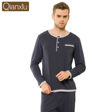 Qianxiu Wholesale High Quality Breathable Comfortable Male Mens Night Clothes