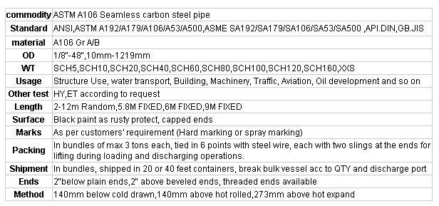 seamless pipe 1