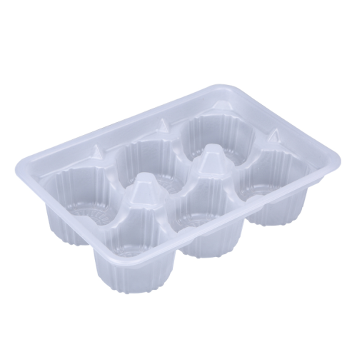 PVC food container tray for dessert chocolate