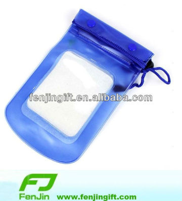Promotion Clear PVC Waterproof Pouch For Mobile Phone
