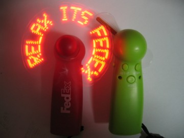 5500 Self-Programmable Message Compact Mini Fan