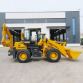 4-Wheel Hydraulic Front End Backhoe Loader with Easy Maintenance