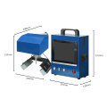 Handheld LNG Gas Cylinder Dot Peen Marking Machine 80x40mm K8