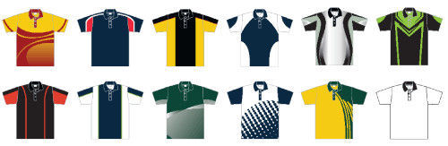 Man Polo Shirt Coolmax Fabric Italy Ink Sublimated Sportswear With Logos