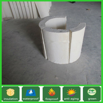 low thermal conductivity calcium silicate pipe/insulation calcium silicate pipe