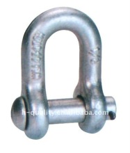 Screw Pin Chain Shackle U.S. Type, drop forged