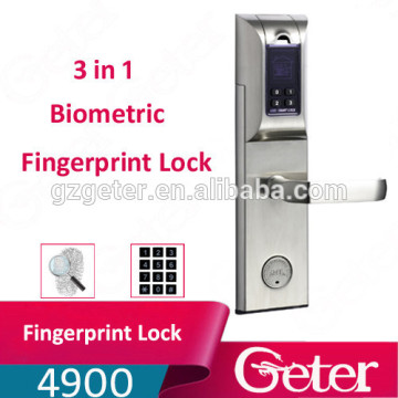 Fingerprint Door Lock /Adel 4910 Fingerprint, Pin Code & Key Door Lock