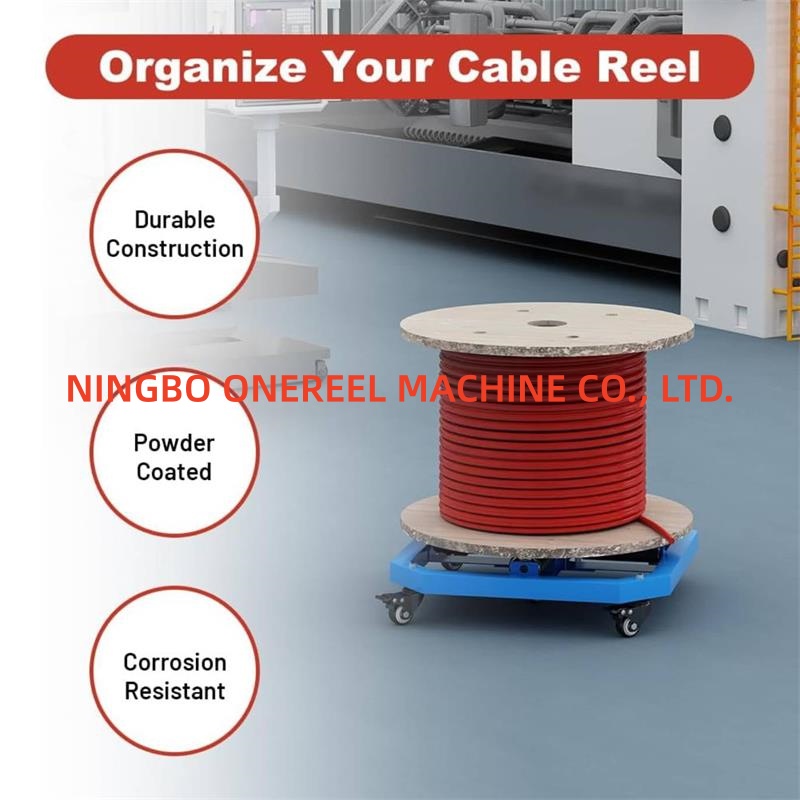 Lockable Wheels Wire Spool Rack (6) Lockable Wheels Wire Spool Rack (6)