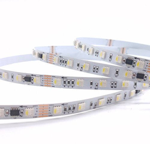 Neu Flexibles 24VDMX512 RGBW adressierbares 5050 Lichtband IP 20