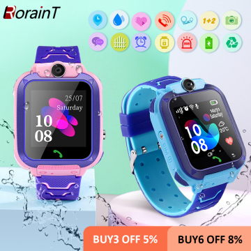 Kids Smart Watch Phone Waterproof LBS Smartwatch Children's Positioning Call 2G SIM Card Remote Locator Watch Boys Girls