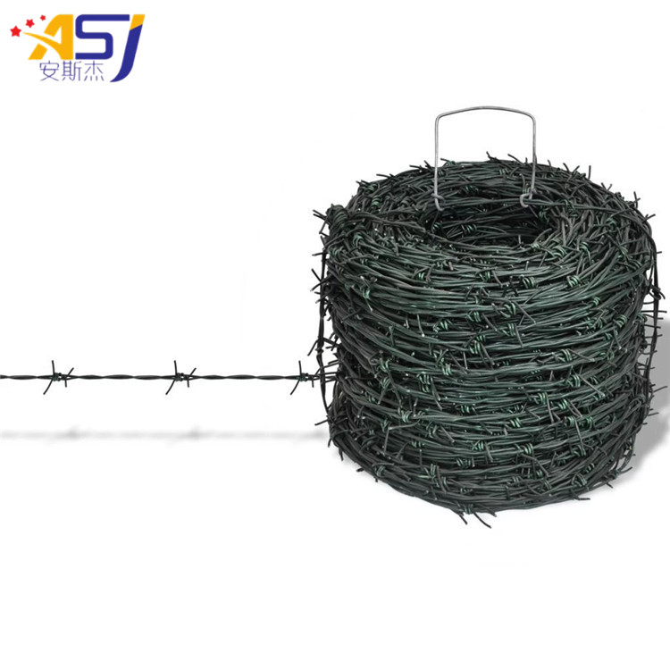 electro galvanized barbed wire cattle farm fencing