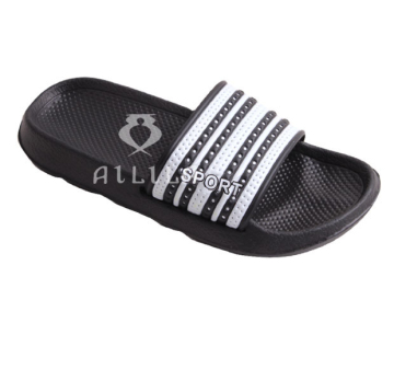 Classic man black&white sandals