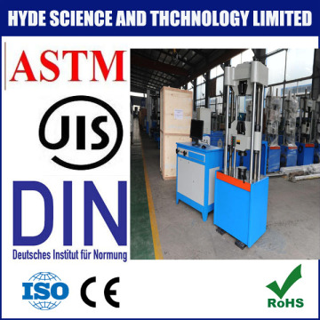 Universal tensile testing machine tensile strength measurement