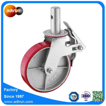 Heavy Duty Industrial PU Wheel Scaffolding Caster