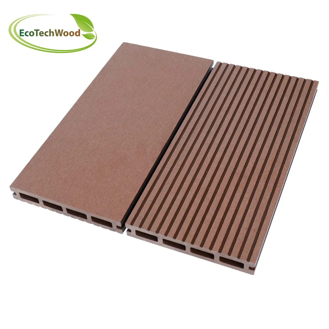 High Strength & Low Expansion WPC Decking with Fsc, ISO, Ce Certification